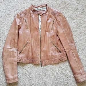 Leather jacket